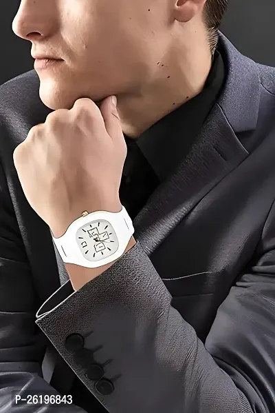 Stylish Plastic Digital Watches For Men-thumb4