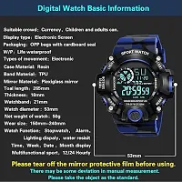 Stylish Plastic Digital Watches For Men-thumb4