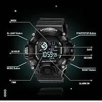 Trendy Digital Army Shockproof Waterproof Digital Sports Watch for Men's Kids  Boys-thumb2