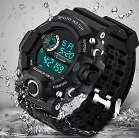 Trendy Digital Army Shockproof Waterproof Digital Sports Watch for Men's Kids  Boys-thumb3