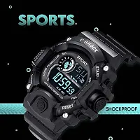 Trendy Digital Army Shockproof Waterproof Digital Sports Watch for Men's Kids  Boys-thumb1