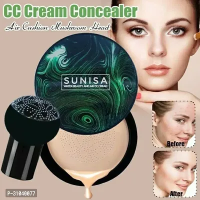 Air Cushion Bb Cc Cream Moisturizing Foundation Cc Cream Waterproof (pack of 1)-thumb2