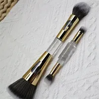 4in1 Travel Foundation Brush Blush Blending Brush Powder Buildable Dual Ended-thumb2