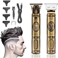 Trendy best Quality Clippers Cordless Electric Rechargeable Metal Body Beard Trimmer-thumb1