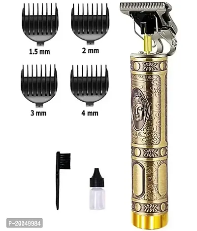 MAXTOP Golden Trimmer Buddha Style Trimmer, Professional Hair Clipper, Adjustable Blade Clipper, Hair Trimmer and Shaver For Men, Retro Oil Head Close Cut Precise hair Trimming Machine : Code-104-thumb0