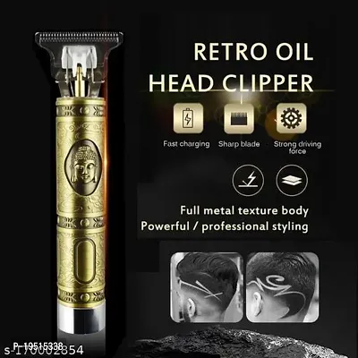 Trendy best Quality Clippers Cordless Electric Rechargeable Metal Body Beard Trimmer-thumb4