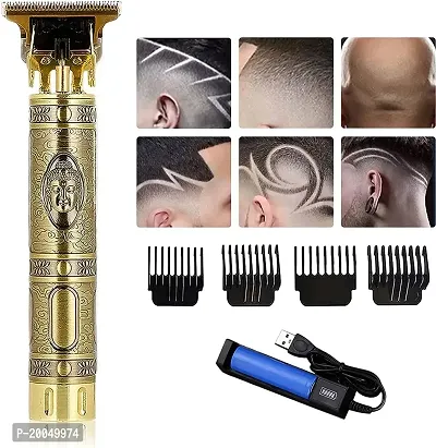 MAXTOP Golden Trimmer Buddha Style Trimmer, Professional Hair Clipper, Adjustable Blade Clipper, Hair Trimmer and Shaver For Men