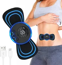 Mini Body Massager Machine for Pain Relief Muscle Stimulator|Rechargeable Butterfly Massager for Back Pain Men  Women|Physiotherapy Instrument Massager for Back Arms Shoulder Neck-thumb2