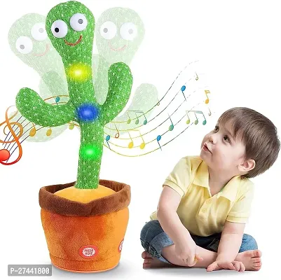TikTok Dancing Cactus Plush Toy with USB Charging-thumb0