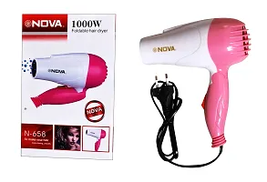 Combo set of Professional Foldable Hair Dryer and Vintage T9 Buddha Trimmer Best Deal-thumb2