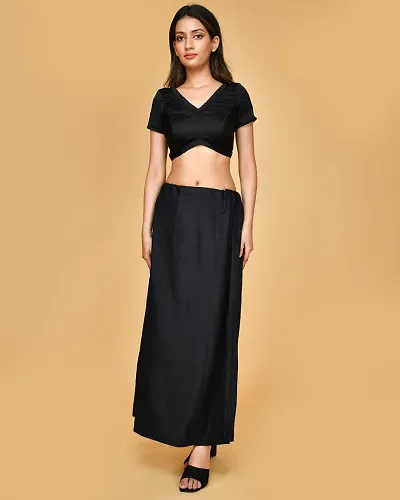 Reliable Solid Stitched Patticoats For Women