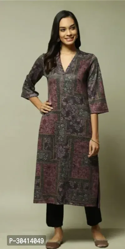 Fancy Crepe Printed Kurtas For Women