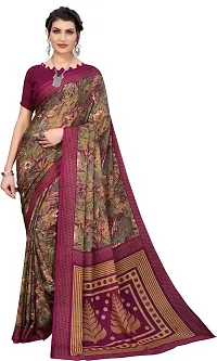 Stylish Multicoloured Georgette Saree With Blouse Piece For Women Pack Of 2-thumb3