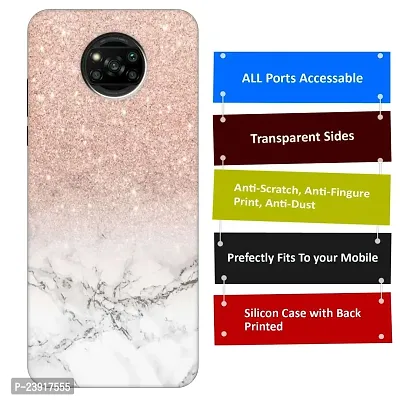 POCO X3 Back Cover Designer Printed Soft Case-thumb3