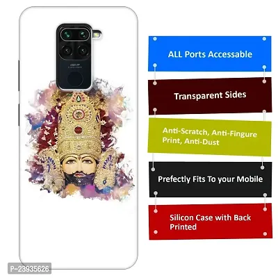 REDMI Note 9 Back Cover Designer Printed Soft Case-thumb3