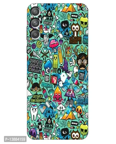 Samsung Galaxy M13 4G Back Cover Designer Printed Soft Case