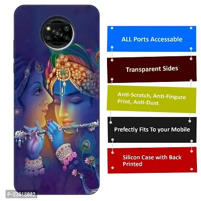 POCO X3 Back Cover Designer Printed Soft Case-thumb3