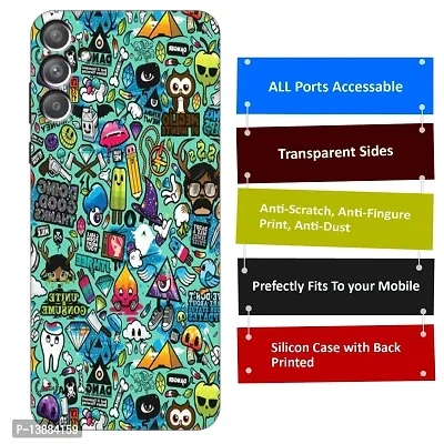 Samsung Galaxy M13 4G Back Cover Designer Printed Soft Case-thumb3