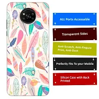 POCO X3 Back Cover Designer Printed Soft Case-thumb2