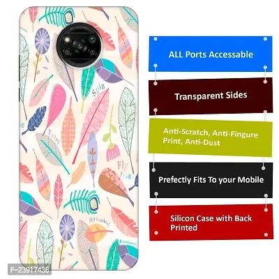 POCO X3 Back Cover Designer Printed Soft Case-thumb3