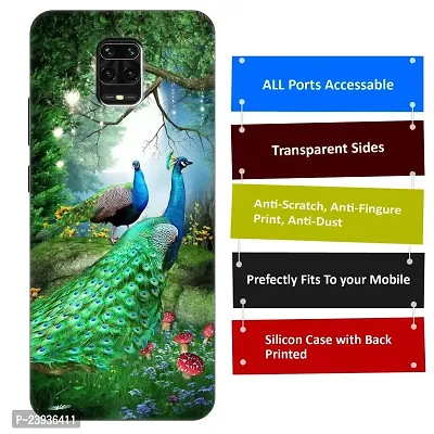 REDMI Note 9 Pro Max Back Cover Designer Printed Soft Case-thumb3