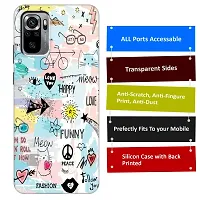 Redmi Note 10S Back Cover Designer Printed Soft Case-thumb2