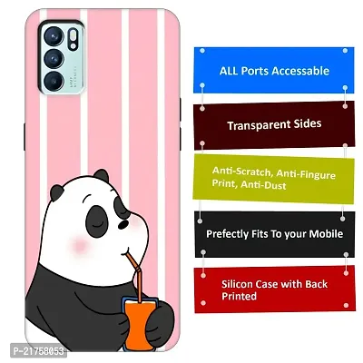 Oppo Reno 6 5G Back Cover Designer Printed Soft Case-thumb3