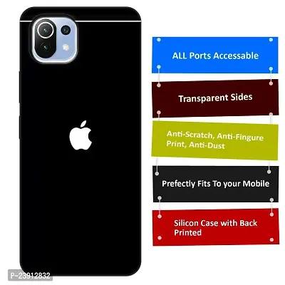 Mi 11 Lite Back Cover Designer Printed Soft Case-thumb3