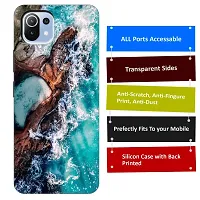 Mi 11 Lite Back Cover Designer Printed Soft Case-thumb2