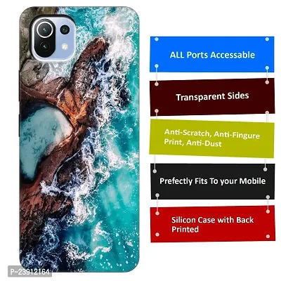 Mi 11 Lite Back Cover Designer Printed Soft Case-thumb3