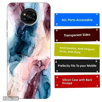 POCO X3 Back Cover Designer Printed Soft Case-thumb3