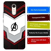 Redmi Note 5 Back Cover Designer Printed Soft Case-thumb2