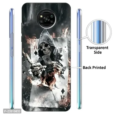 POCO X3 Back Cover Designer Printed Soft Case-thumb2