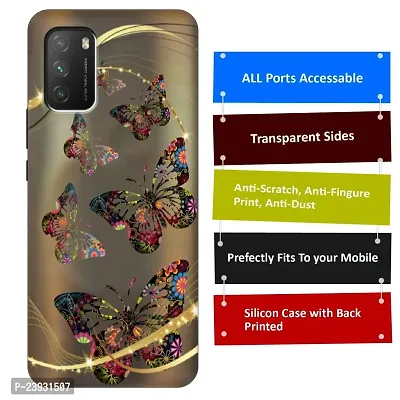 POCO M3 Back Cover Designer Printed Soft Case-thumb3