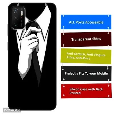 Poco M3 Pro 5G Back Cover Designer Printed Soft Case-thumb3