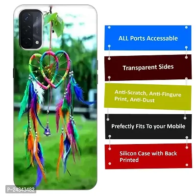 OPPO A74 5G Back Cover Designer Printed Soft Case-thumb3