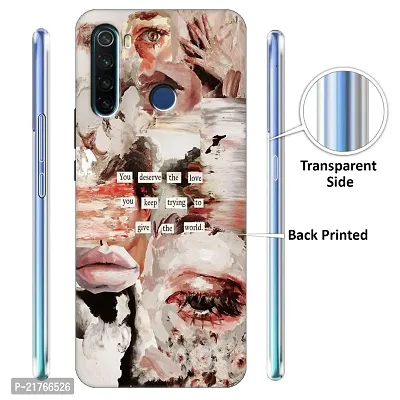 Redmi Note 8 Back Cover Designer Printed Soft Case-thumb2