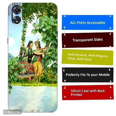 OPPO A78 5G Back Cover Designer Printed Soft Case-thumb3