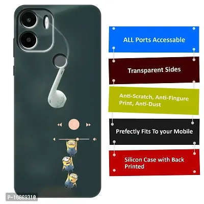 Xiaomi Redmi A1 Back Cover Designer Printed Soft Case-thumb3