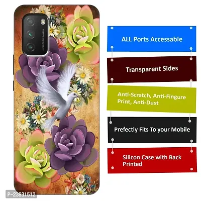 POCO M3 Back Cover Designer Printed Soft Case-thumb3