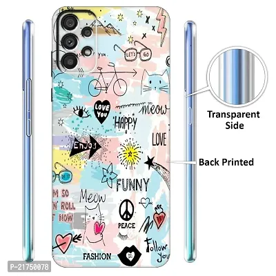 Samsung Galaxy A23 Back Cover Designer Printed Soft Case-thumb2