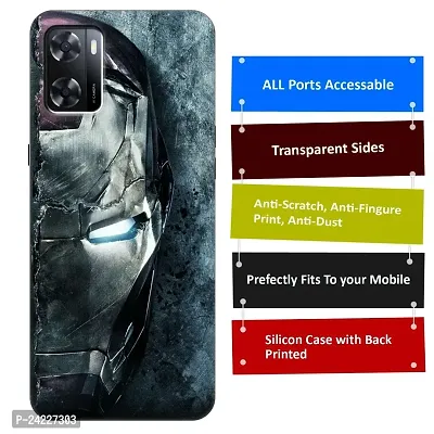 OPPO A57 2022 Back Cover Designer Printed Soft Case-thumb3