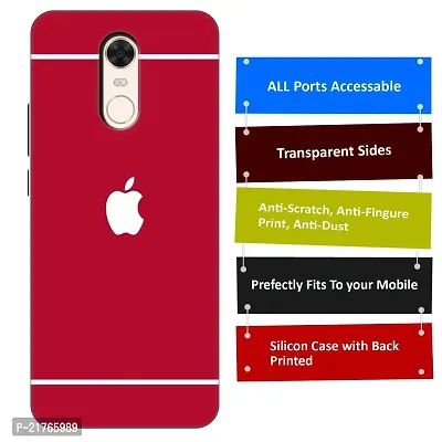 Redmi Note 5 Back Cover Designer Printed Soft Case-thumb3