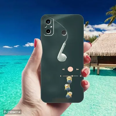 Poco C55 Back Cover Designer Printed Soft Case-thumb4