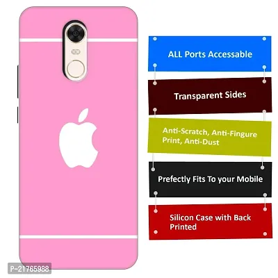 Redmi Note 5 Back Cover Designer Printed Soft Case-thumb3