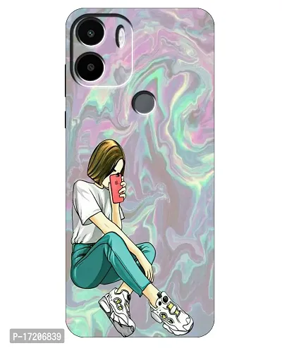 REDMI A2 Plus Back Cover Designer Printed Soft Case-thumb0