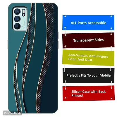 Oppo Reno 6 5G Back Cover Designer Printed Soft Case-thumb3