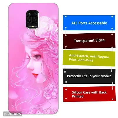 REDMI Note 9 Pro Max Back Cover Designer Printed Soft Case-thumb3