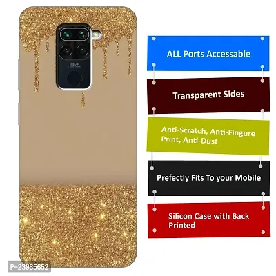 REDMI Note 9 Back Cover Designer Printed Soft Case-thumb3