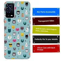 Oppo A55 Back Cover Designer Printed Soft Case-thumb2